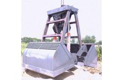 China 4 CBM Wireless Radio Remote Control Grab Dual Scoop Deck Crane supplier
