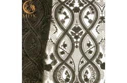 China Customized Black 3D Beaded Lace Mesh Crystal Embroidery Tulle Fabric supplier