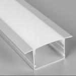 Cabinets Recessed Aluminium LED Strip Profile For Ceiling / Pendent Light for sale