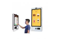China Self Ordering Restaurant Payment Kiosk Touch Screen With QR Printer supplier