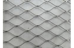 China Fall Prevention 316 Inox Cable Staircase Netting Flexible SS Rope Mesh Ferruled supplier