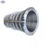 25 micron cylinder slotted sieve stainless steel screen pipe johnson tube Wedge wire screen slot tube well screen filter for sale