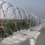hot dipped Anti Intrusion Concertina Razor Barbed Wire For Fence Waterproof for sale