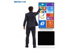 China 43 55 Inch Rotatable Touch Screen Kiosk LCD Digital Signage Advertising Display supplier