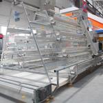 43*41*41 Cm Full Automatic Layer Chicken Cage Anti Corrosive for sale