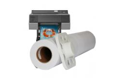 China Waterproof Pigment And Dye Ink PolyCotton Roll Matt Inkjet Printing Canvas 420gsm supplier