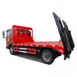 Cheap 4X2 Cargo Transport Flatbed Excavator Wrecker Towing Truck Flat Bed Truck Sale for sale
