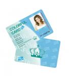 Customization  PVC ID Card Plastic Identification Card Embossing / Foil Stamping