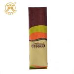Quad seal side gusseted coffee packaging bag aluminum foil pouch for sale