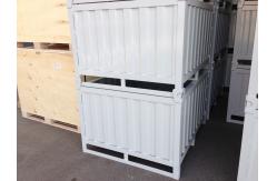 China Q235 Metal Storage Container Industrial Custom Metal Stacking Storage Bins supplier