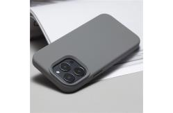 China Soft Microfiber Lining Real Silicone Cell Phone Case Mobile Cover Anti Fingerprint supplier
