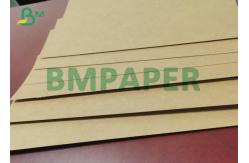 China 440g Natural Brown Kraft Vellum Paper For Packaging Printing In Roll supplier