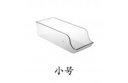 China Transparent Fridge Organiser Boxes 37x11cm Plastic Kitchen Organizer supplier