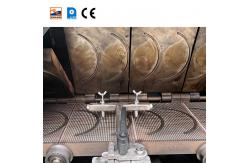 China Stainless Steel Automatic Snack Machine Waffle Roll Baking Machine supplier