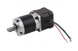 China High Torque NEMA17 42mm Geared Stepper Motor With Planetary Gearbox supplier