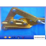 ACSR Conductor Cable Pulling Clamp , Automatic Aluminum Wire Pulling Grips