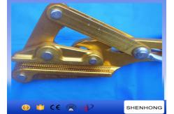 China ACSR Conductor Cable Pulling Clamp , Automatic Aluminum Wire Pulling Grips supplier