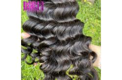 China Soft Natural Wave Peruvian Hair Double Weft 8-28 Inch Smooth Strong Weft supplier