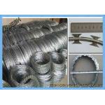 450mm Coil Diameter Galvanized Binding Wire Concertina Razor Barbed Wire for sale