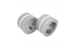 China Silver Customisable Synchronous Aluminium Pulley Wheel Custom Machined Parts supplier