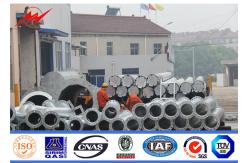 China Steel IP 65 Electric Utility Pole For 132kv Electrical Distribution Line supplier