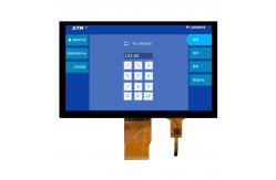 China 1000nits 7 Inch PCAP TFT Display 1024x600 RGB Wide Operating Temperature supplier