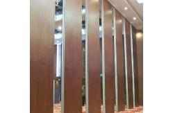 China Council Chamber Movable Partition Walls / Smooth Folding Panel Partitions supplier