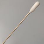 Individual Package Wooden Handle 15cm Medical Foam Swab for sale