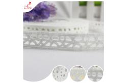 China Fashion Water Soluble Bilateral Polyester Lace Trims Edge Ribbon For Home Textiles supplier