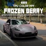K069 Frozen Berry TPU Color Car Paint Protection Film Decoration Vinyl Wrap for sale