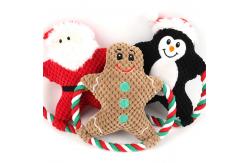 China Animated Plush Christmas Toys Santa Claus Tightly Sewn Stitches With Air Bag Inside supplier