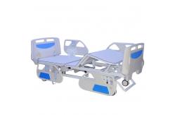 China 2150MM 250KGS Five Functions Electric Hospital Bed For Patients ICU Use supplier