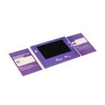 lcd video greeting card 7 inch for small business and invitation for sale