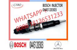 China Diesel Fuel Injector A4720701187 0445120303 For Mercedes Benz Actros MP4 supplier