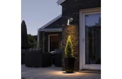 China Modern Exterior Solar Wall Lights Stainless Steel 200 Lumens supplier