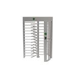 High Safety Access Control Turnstile Gate Brushed SS Robust Full Height Turnstile for sale