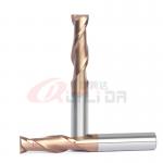10mm 3/8 Solid Carbide End Mill Cutter 2 Flute For Slot Milling HRC55 for sale
