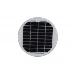Round Shaped Solar Energy Panels Monocrystalline Silicon Material Without Frame for sale