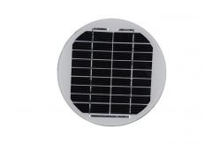 China Round Shaped Solar Energy Panels Monocrystalline Silicon Material Without Frame supplier
