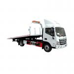 Foton 120hp Cummins Engine ABS Fast 5 Gear 5.998*2.3*2.05m Flat Bed Loading 7.57 Ton Tow Trucks Wrecker Truck for sale