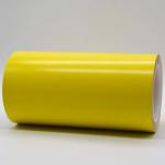 1Mil High Temperature Adhesive Label Material Matte Yellow Permanent Adhesive Polyimide With Glassine