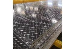 China Embossed Aluminum Checkered Plate 1mm 2 Thick Anodized 1 Inch 3003 6061 T6 supplier