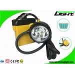 SAMSUNG Battery Led Miners Cap Lamp IP68 Waterproof 25000 Lux Brightness Rechargeable