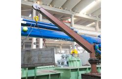 China 1.5t 2.7m Small Stiff Boom Davit Crane For Boat supplier