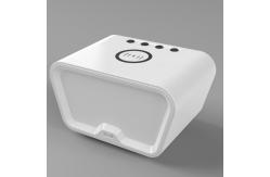 China Digital 15W Alarm Clock Wireless Charger With Temperature Display supplier