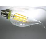 Indoor Lighting Led Filament Lamp With Tail Glass Body Material Ac220 - 240v