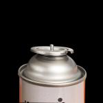 CMYK Printing Refill Small Butane Gas Canister 220g With Valve