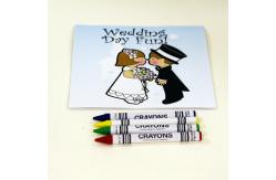China Customized Soft Cover Painting Book Printing Drawing Book With Crayon For Kid supplier