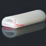 100% pure silicone silicone rubber profile , silicone strip , high elasticity high strength