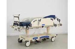 China Bariatric Patient Transfer Trolley High Precision Scale 0.1kg Accuracy Hydraulic Lift supplier